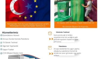 Yurt Dışına Mobilya Göndermek